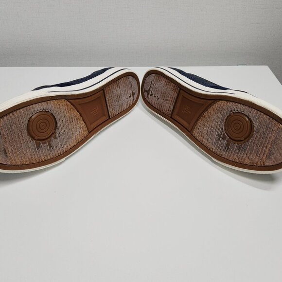 Lauren Ralph Laren Women's Navy Blue Slip on Sneakers Size 6 - Picture 10 of 10